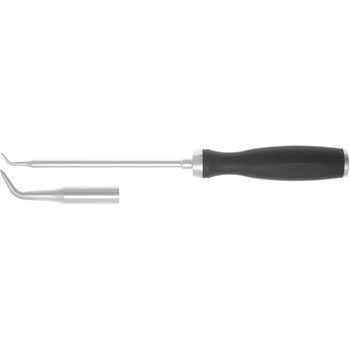 MICROFRACTURE PICK, 60° 125MM WORKING LENGTH, SILICONE HANDLE BLACK