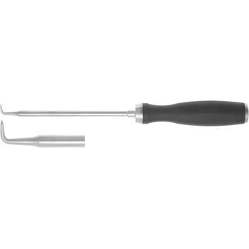 MICROFRACTURE PICK, 90° 125MM WORKING LENGTH, SILICONE HANDLE BLACK