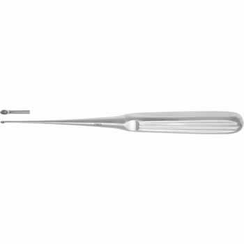 LEMPERT MASTOID CURETTE 205MM, OVAL, FIG. 000, 2,2MM