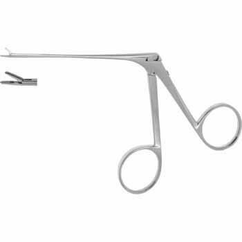 MICRO EAR FORCEPS 80MM, STRAIGHT, JAWS 0,8x4MM, SERRATED