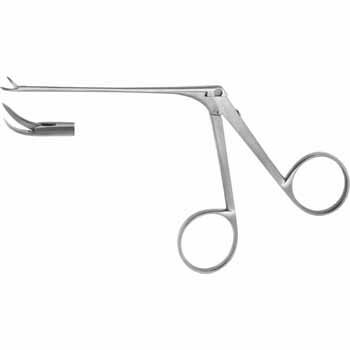 BELLUCCI MICRO EAR SCISSORS 80MM, CURVED RIGHT, DELICATE, BLADES 5MM