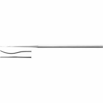 ROSEN RASPARTORY 160MM, SLIGHTLY CURVED, 1,2MM WIDTH ROUNDED TIP