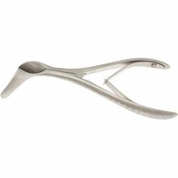 KILLIAN-STRUYCKEN NASALSPECULUM 140MM FIG.2, BLADE LENGTH 55MM, DISMOUNTABLE (ASEPTIC JOINT)