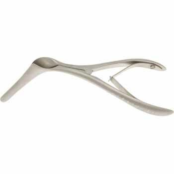 KILLIAN-STRUYCKEN NASALSPECULUM 140MM FIG.3, BLADE LENGTH 75MM, DISMOUNTABLE (ASEPTIC JOINT)