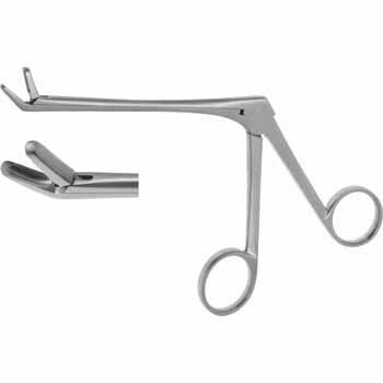 TAKAHASHI NASAL FORCEPS 110MM, CURVED UP FIG. 3, JAWS 4X10MM