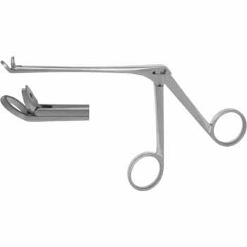 BLAKESLEY NASAL FORCEPS 110MM, 45° CURVED UP, 2,5MM WIDE, TROUGH-CUTTING