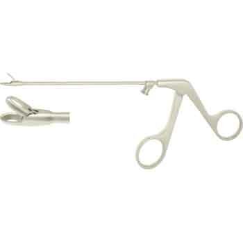 BLAKESLEY NASAL FCPS. 130MM STRAIGHT JAWS 4,0MM, TUBULAR SHAFT LUER LOCK CLEANING PORT