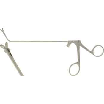 GIRAFFE FORCEPS, DOUBLE ACTION CUP Ø2,0MM VERTICAL OPENING, 55° UPTURNED, LUER LOCK CLEANING PORT