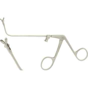 BIOPSY FORCEPS, OVAL DOUBLE ACTION CUP 2,6MM VERTICAL OPENING, 70° UPTURNED LUER LOCK CLEANING PORT