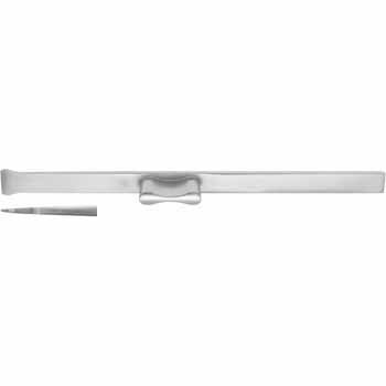 RUBIN OSTEOTOME 160MM, STRAIGHT, WIDTH 10MM, WITH STABILIZER