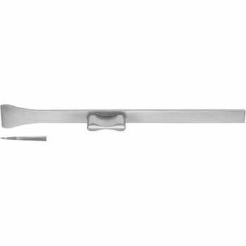 RUBIN OSTEOTOME 160MM, STRAIGHT, WIDTH 14MM, WITH STABILIZER