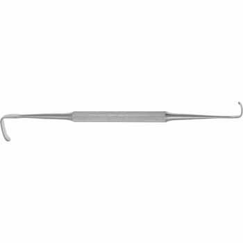 RAGNELL RETRACTOR 150MM DOUBLE ENDED ROUND HANDLE, BLADE 18X5MM / 10X3MM