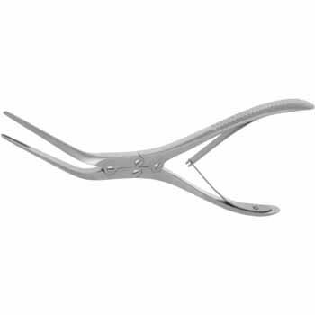 KRESSNER TURBINATE CRUSHING FORCEPS 210MM ANGLED, WORKING LENGTH 70MM, JAW WIDTH 3.0MM