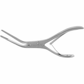 KRESSNER TURBINATE CRUSHING FORCEPS 210MM ANGLED, WORKING LENGTH 75MM, JAW WIDTH 4.0MM