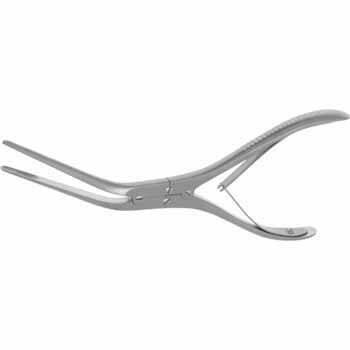 KRESSNER TURBINATE CRUSHING FORCEPS 210MM ANGLED, WORKING LENGTH 75MM, JAW WIDTH 5.0MM