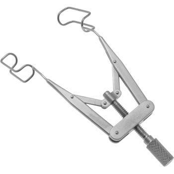 KERSHNER EYE SPECULUM FENESTRATED BLADES 15MM, OPENING 40MM TOTAL LENGTH 52MM