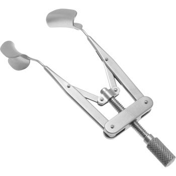 KERSHNER EYE SPECULUM SOLID BLADES 14MM, OPENING 45MM TOTAL LENGTH 52MM