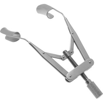 LIEBERMANN EYE SPECULA SOLID BLADES 14MM, OPENING 30MM TOTAL LENGTH 62MM