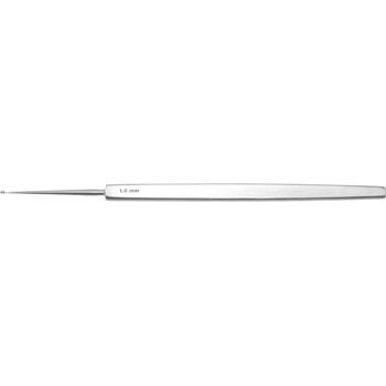 HEBRA CHALAZION CURETTE 130MM 1,0MM OVAL