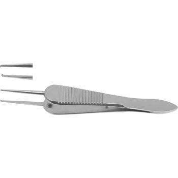 SAUER FIXATION FORCEPS 90MM 1X2 TEETH