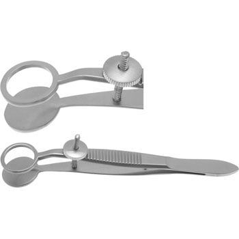 HUNT CHALAZION FORCEPS 95MM Ø12MM ROUND