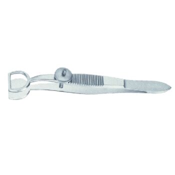 WIES CHALAZION FORCEPS 95MM SERRATED UPPER JAW