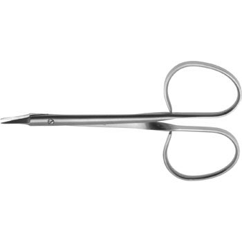 RIBBON-TYPE STITCH REMOVAL SCHERE 95MM CURVED, SHARP