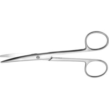 ENUCLEATION SCISSORS 130MM LIGHT CURVED