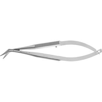 CASTROVIEJO CORNEAL SCISSORS 100MM CURVED, LARGE BLADES 15,5/15,0MM LEFT