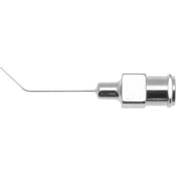 RAININ AIR INJECTION CANNULA FLAT TIP 27 GAUGES, ANGLED 7MM FROM THE TIP