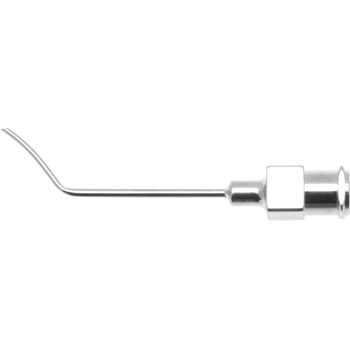 RANDOLPH CYCLODIALYSE CANNULA FLAT TIP 19 GAUGES, ANGLED 13MM FROM THE TIP