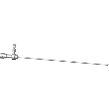 DIAGNOSTIC CONTINOUS FLOW SHEATH FOR Ø2,7-2,9MM, 0° HYSTEROSCOPE W. ONE STOPCOCK, RIGID, INNER SHEATH