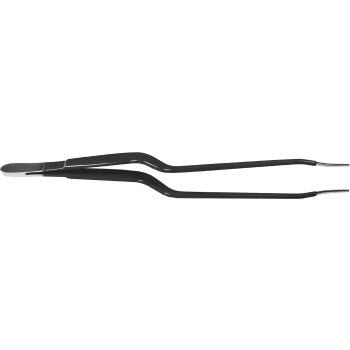 DISSECTING FORCEPS 140MM, MONOPOLAR, SERRATED, STRAIGHT