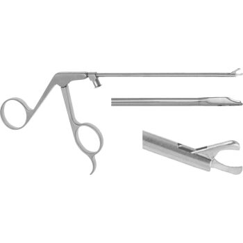 HOOK SCISSORS 2.7MM, STRAIGHT, WORKING LENGTH 130MM, LUER LOCK CLEANING PORT