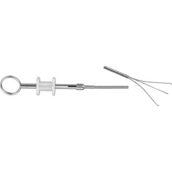 3 PRONG GRASPER, FLEXIBLE, 60CM, Ø 1,6MM, 5 CH / FR