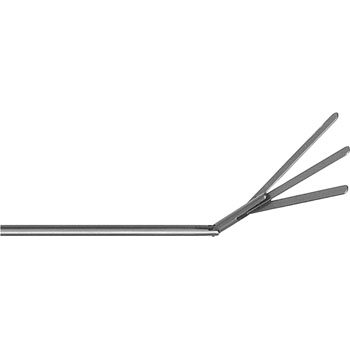 Ø5MM ENDORETRACTOR, 3 FINGERS, ARTICULATING, IRRIGATION PORT, 320MM