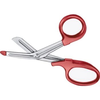 UNIVERSAL SCISSORS RED 180MM