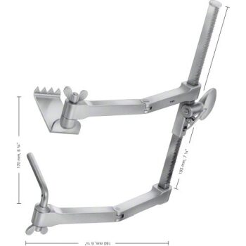 SCOVILLE-HAVERFIELD LAMINECTOMY RETR SET