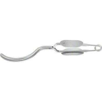 ALPHA VASCULAR CLAMP CURVED 350 GRAMS