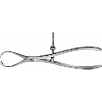 PATELLA FORCEPS W/SCRELOCK185MM