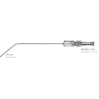 PLESTER SUCTION CANNULA D:2.5MM 195MM