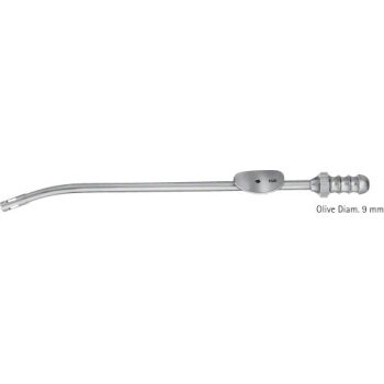 DE'BAKEY SUCTION CANNULA 5MM/9MM 160MM