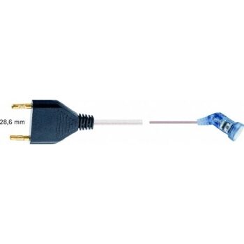 DISPOSABLE BIPOL.CORD FIXED PINS 28.6MM