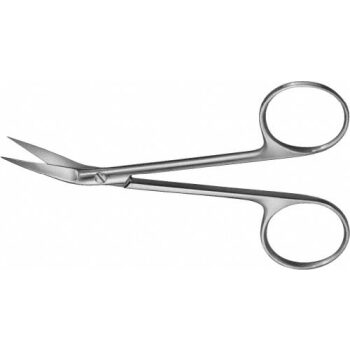 IRIS SCISSORS LAT ANG S/S110MM