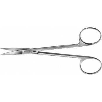 SUTURE SCISSORS STR S/S 130MM