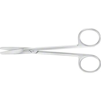 SUTURE SCISSORS STR B/B 130MM