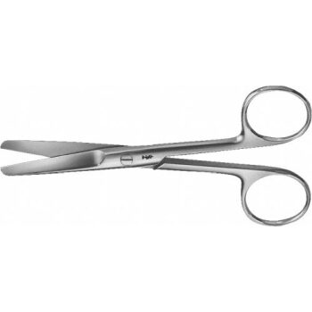 SURGICAL SCISSORS STR B/B 130MM