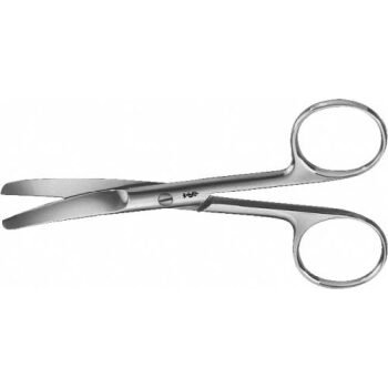 SURGICAL SCISSORS CVD B/B115MM