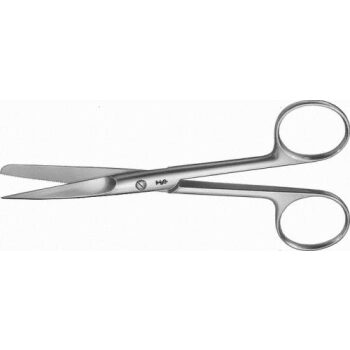 SCISSORS W/1 SERR STR S/B 130MM