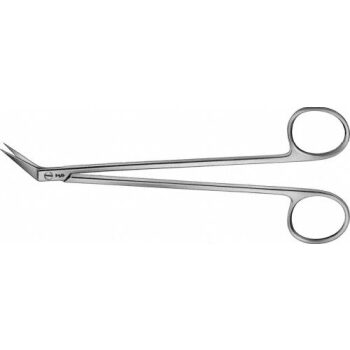 DE'BAKEY VESSEL SCISSORS 45DG 155MM